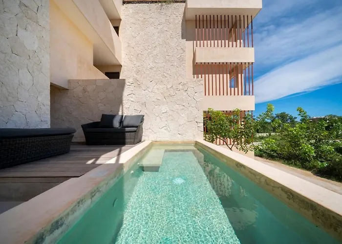 Modern In The Mayan Jungle In 1 Bedroom Apartment *