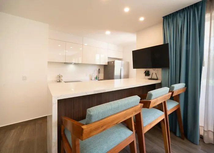 Apartment Modern In The Mayan Jungle In 1 Bedroom *