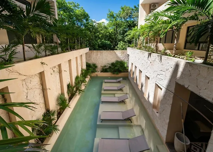Apartment Modern In The Mayan Jungle In 1 Bedroom *